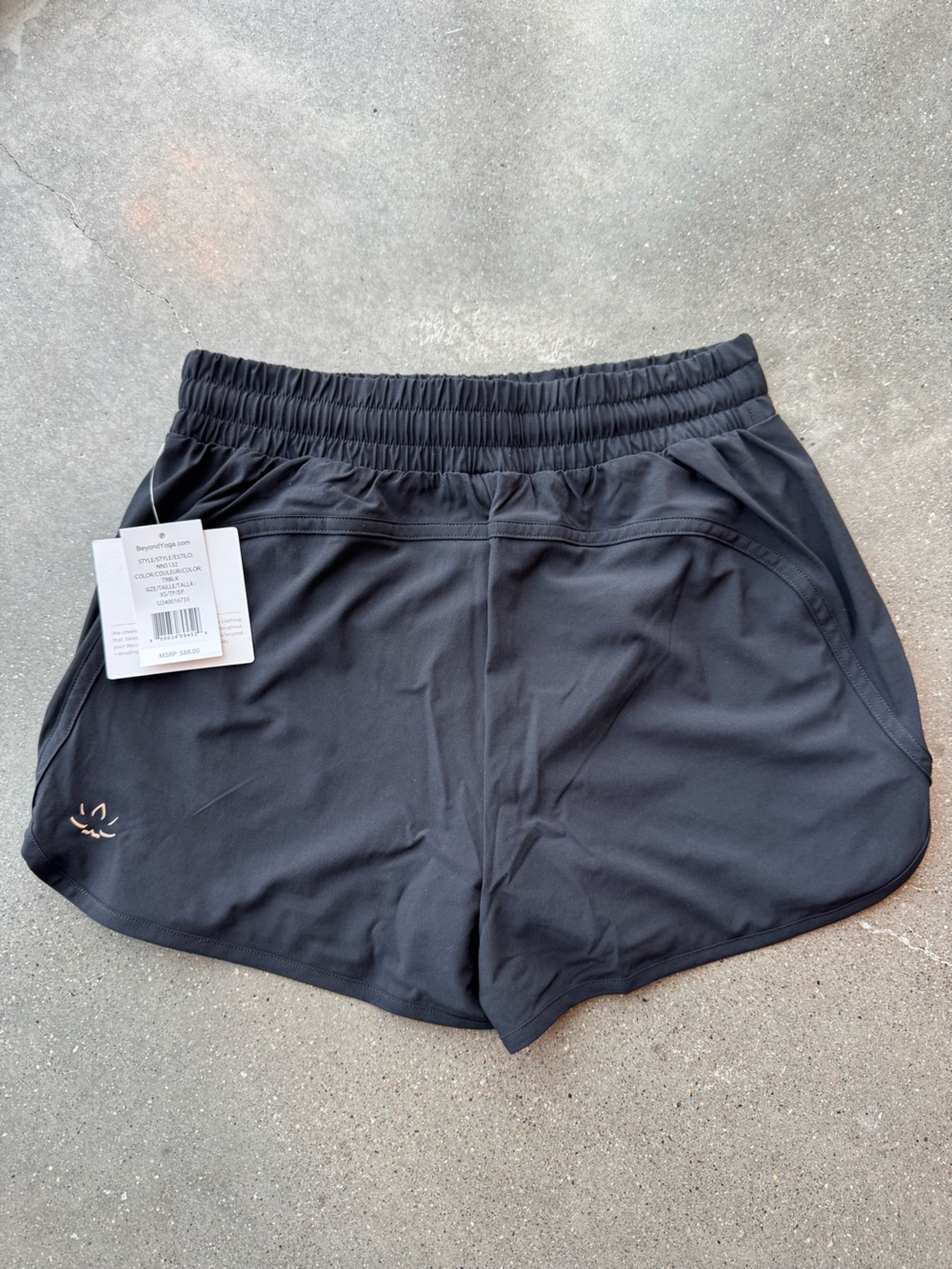 Beyond Yoga Black Athletic Shorts